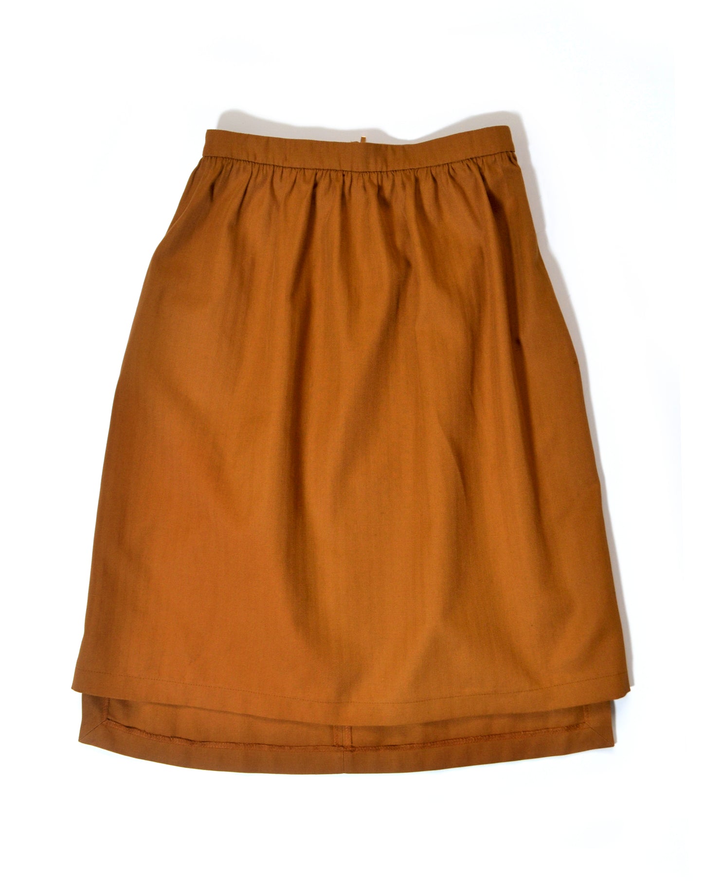 JUPE MIDI COTON et LIN