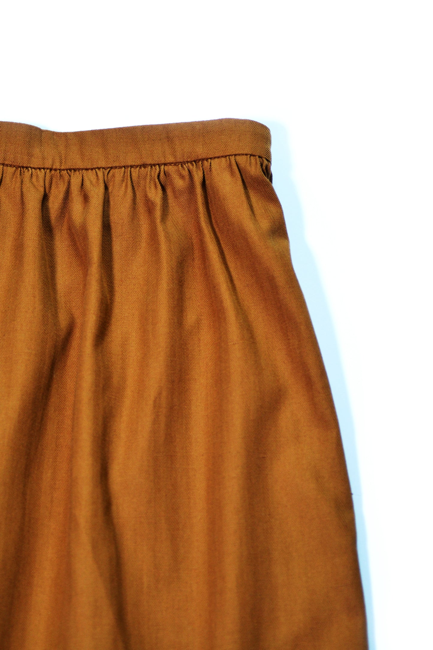 JUPE MIDI COTON et LIN