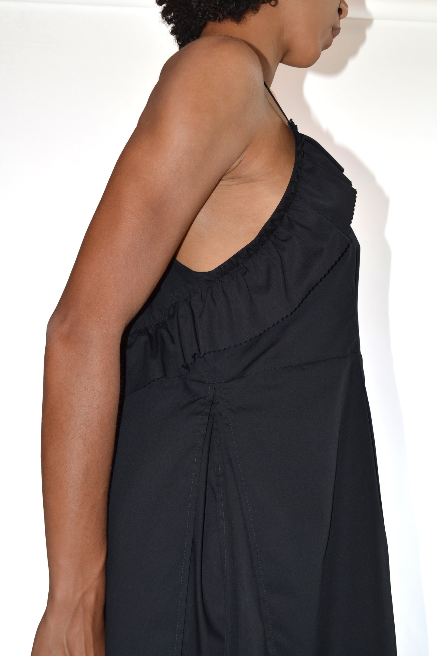ROBE MIDI EN VOILE DE COTON