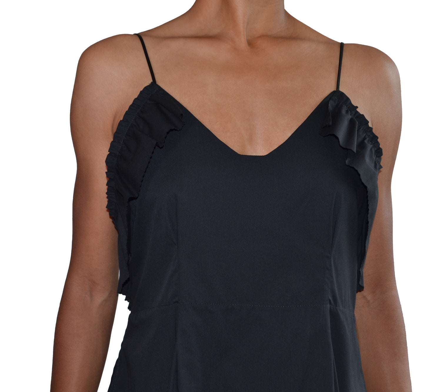 ROBE MIDI EN VOILE DE COTON
