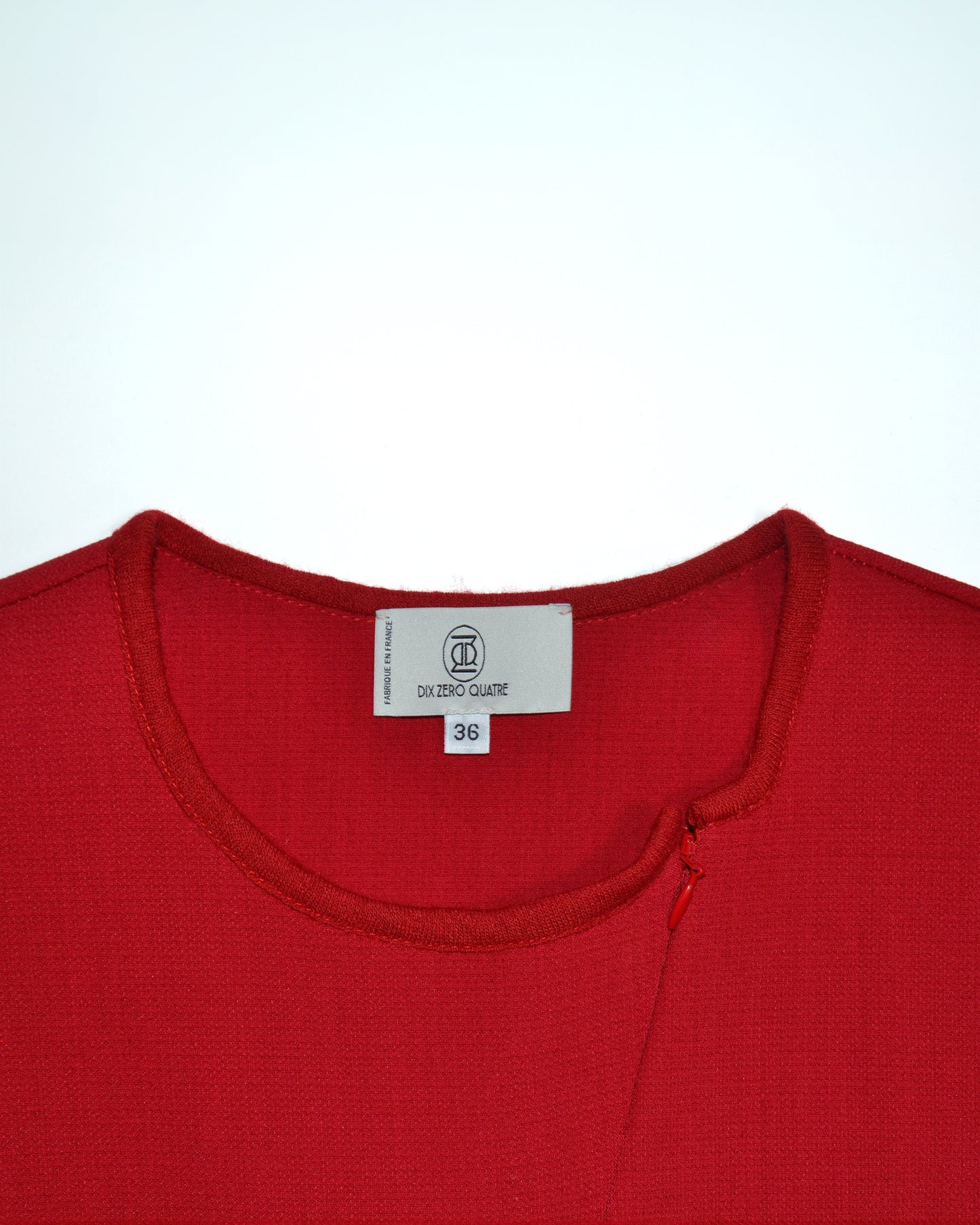 ROBE AJUSTEE en Laine