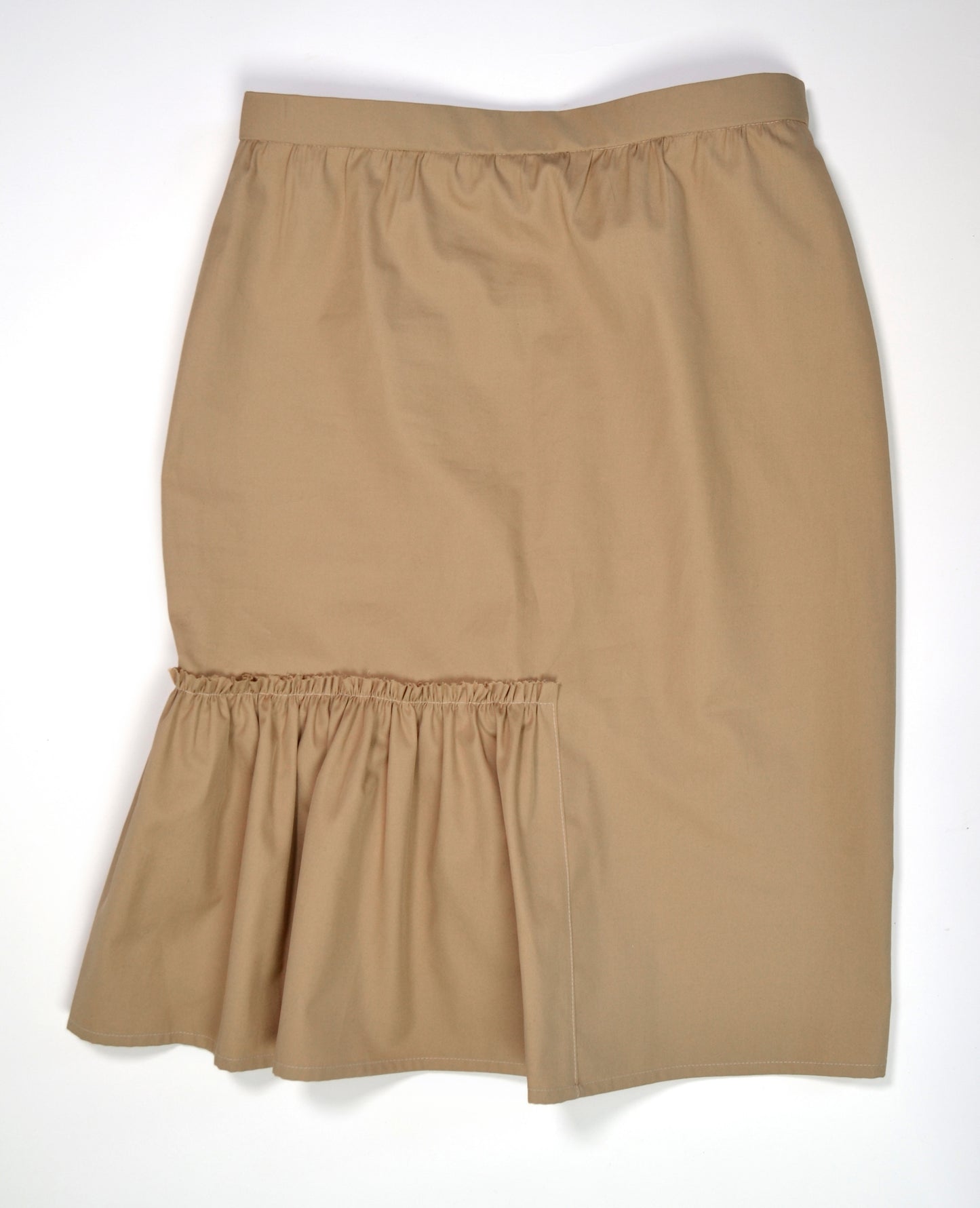 JUPE MIDI EN COTON