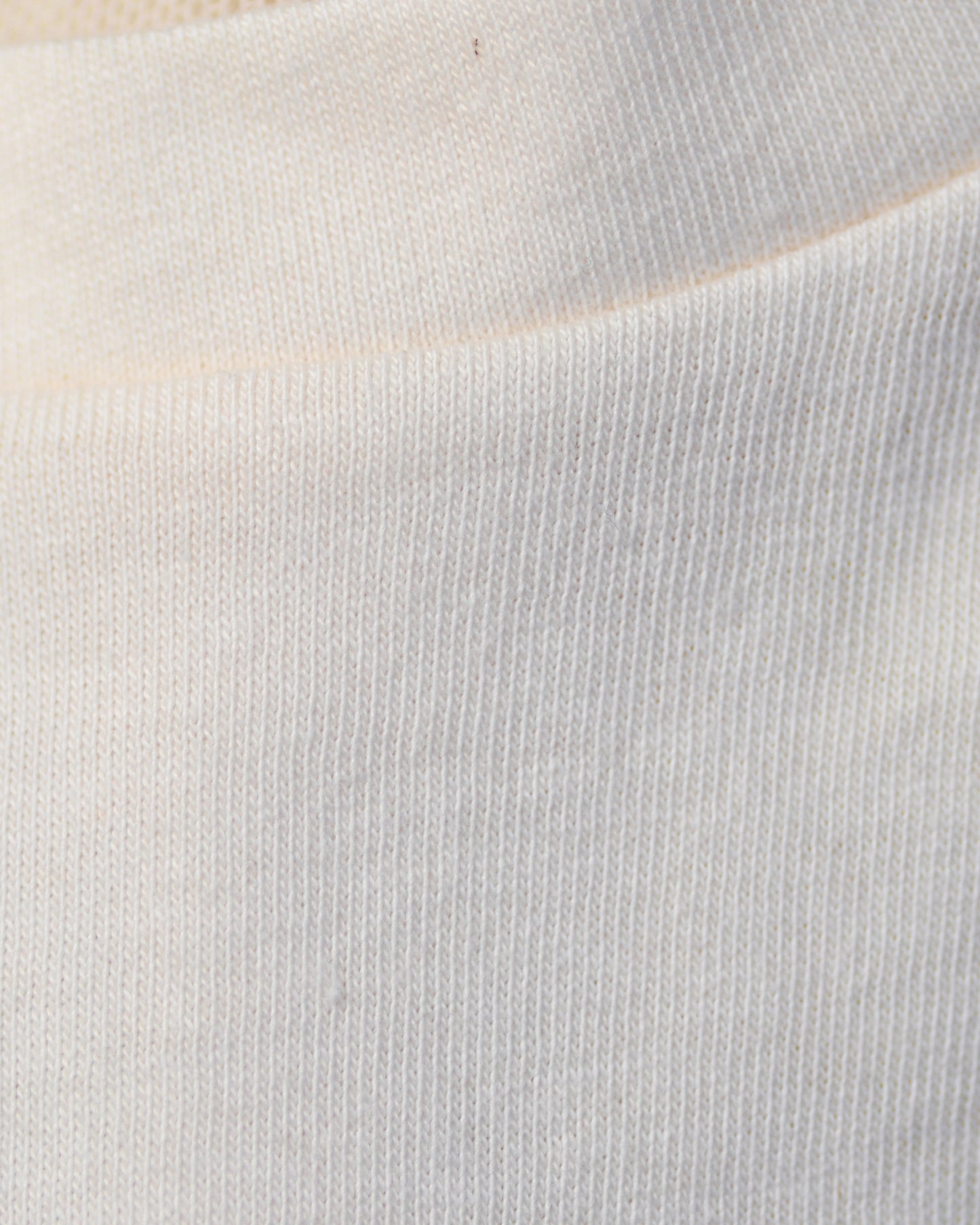 T-SHIRT IVOIRE A TULLE en coton