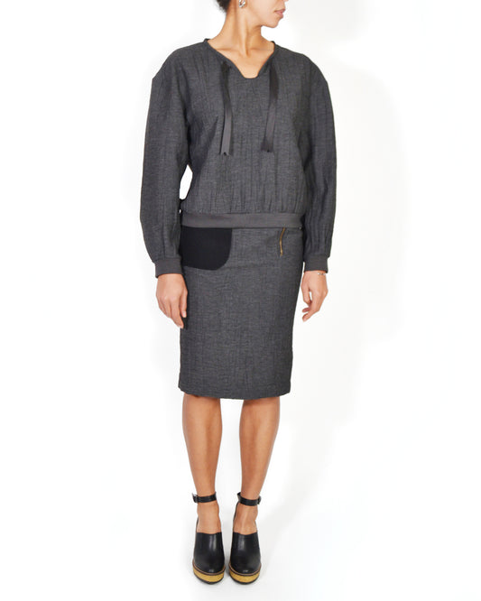 SWEATER en laine texturée