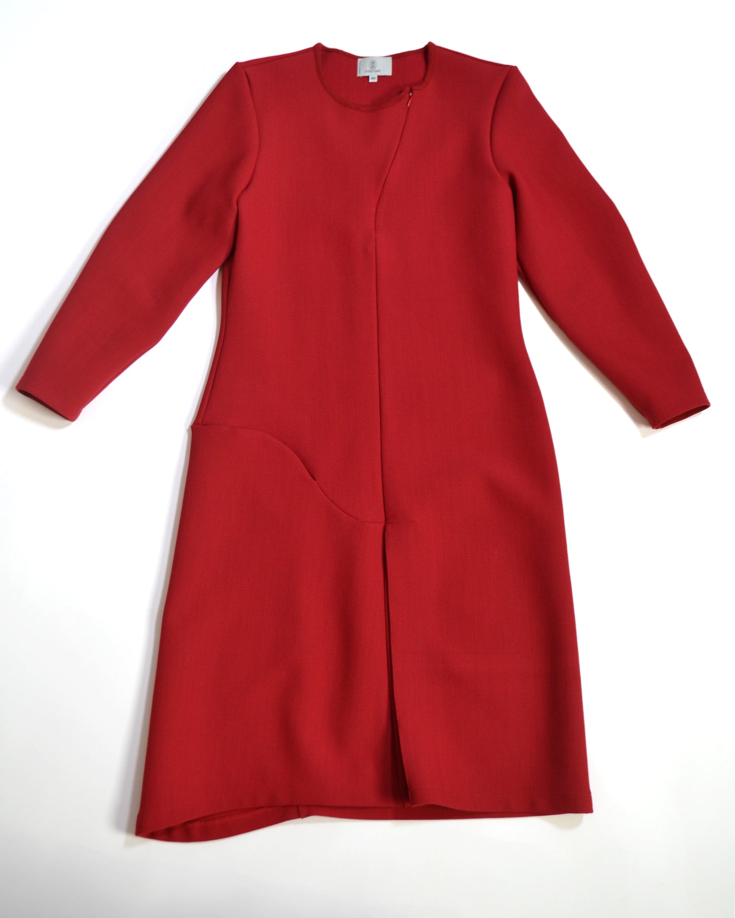 ROBE AJUSTEE en Laine