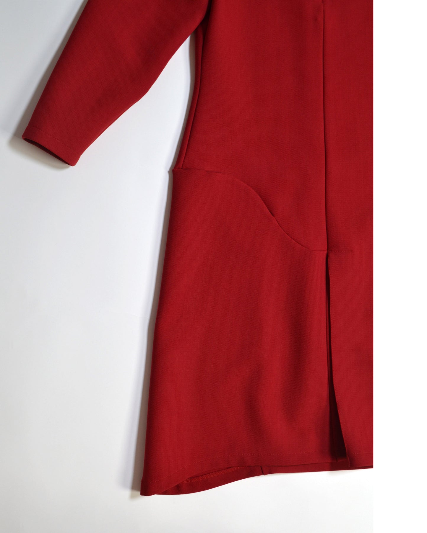 ROBE AJUSTEE en Laine